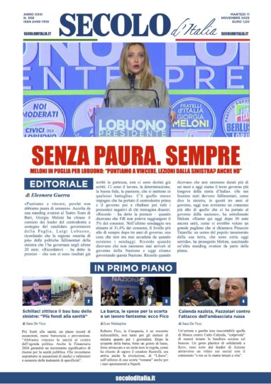 Martedi 11 novembre 2025