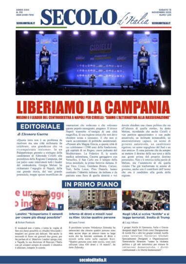 Sabato 15 novembre 2025