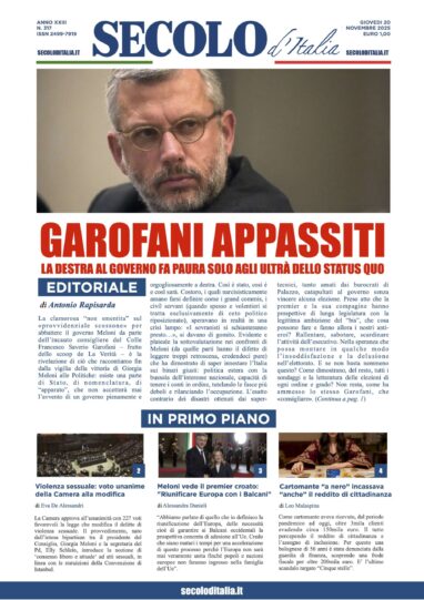 Giovedi 20 novembre 2025