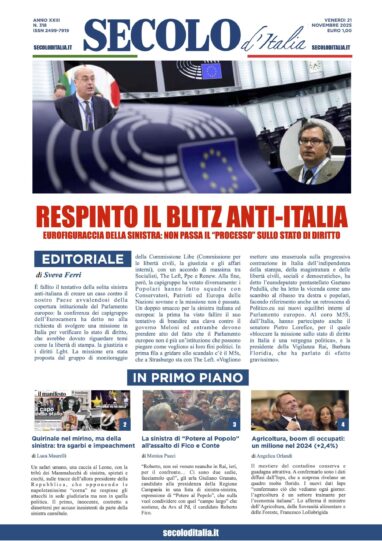 Venerdi 21 novembre 2025