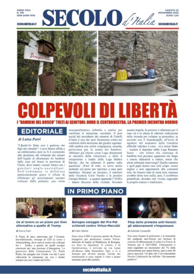 Sabato 22 novembre 2025