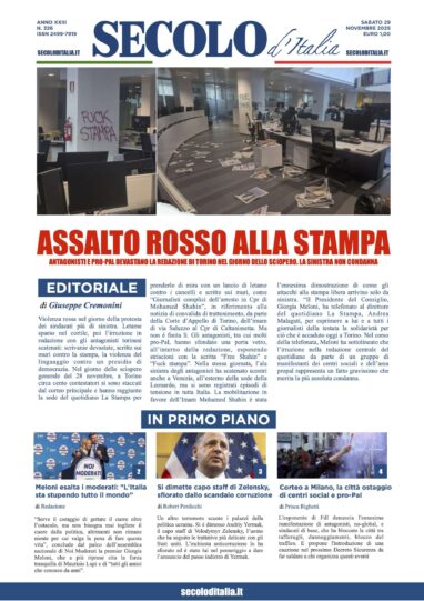 Sabato 29 novembre 2025