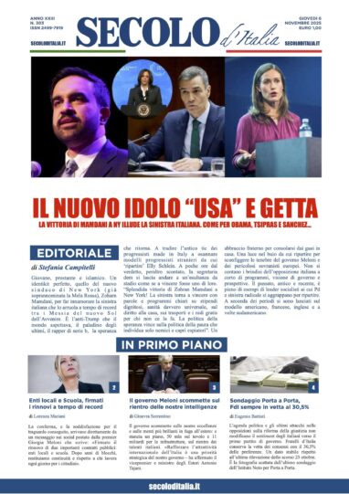 Giovedi 6 novembre 2025