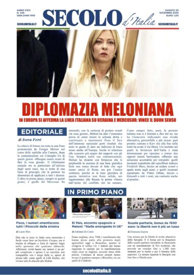 Sabato 20 dicembre 2025