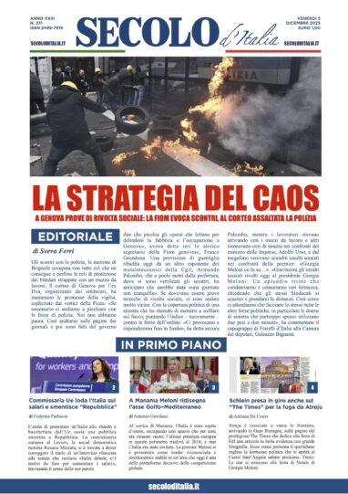 Venerdi 5 dicembre 2025