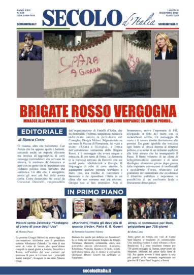 Lunedi 8 dicembre 2025