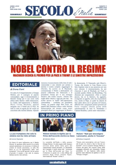 Sabato 11 ottobre 2025