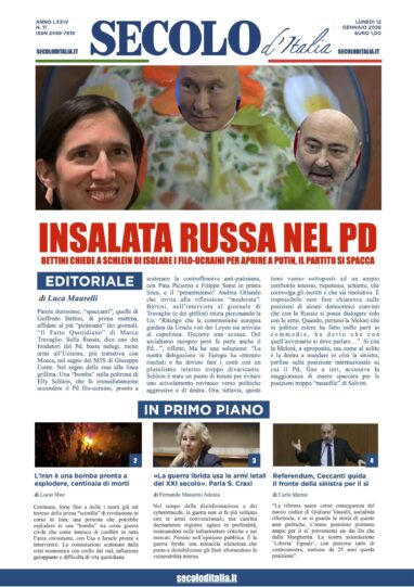 Lunedi 12 gennaio 2026