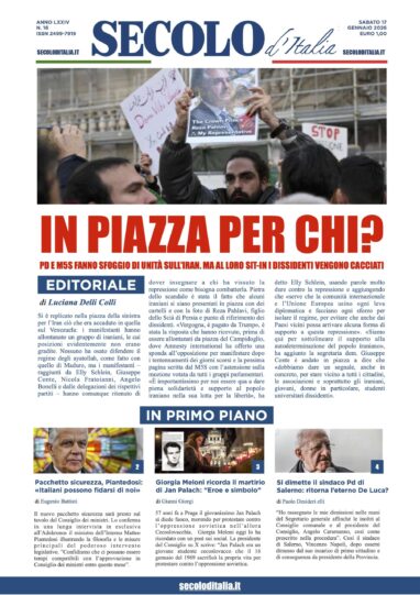 Sabato 17 gennaio 2026