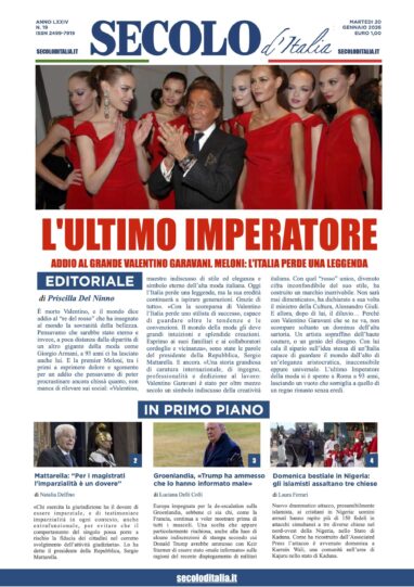 Martedì 20 gennaio 2026