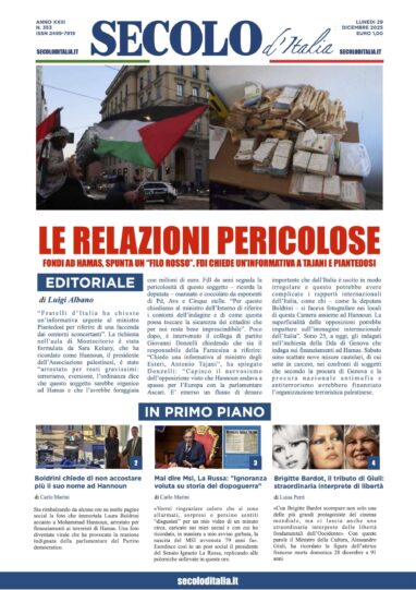 Lunedì 29 dicembre 2025