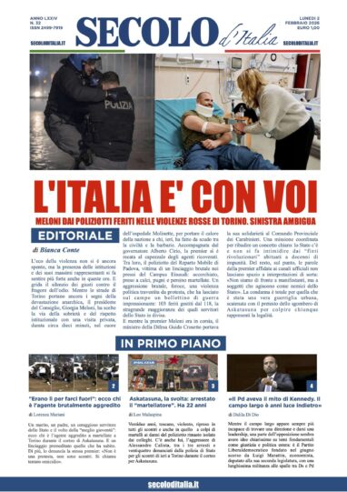 Lunedì 2 febbraio 2026